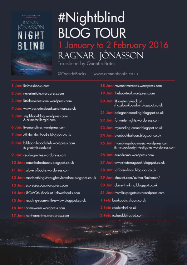 Nightblind Blog tour